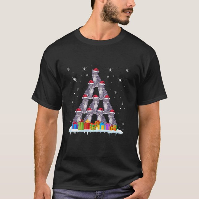 Camiseta Santa Hat lincha a los amantes hombres mujeres niñ (Anverso)