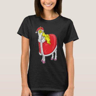 Camiseta Santa hat, Navidad de Unicornio