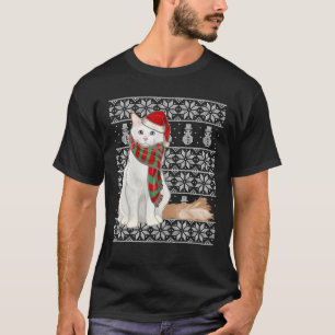 Camiseta Santa Hat navidad Navidades feos de Van Cat turcos