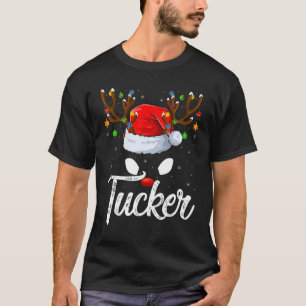 Camiseta Santa Hat Tucker Reindeer Christma