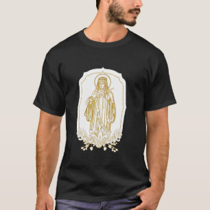 Camiseta Santa Hildegard de Bingen Scivias Mística Católica