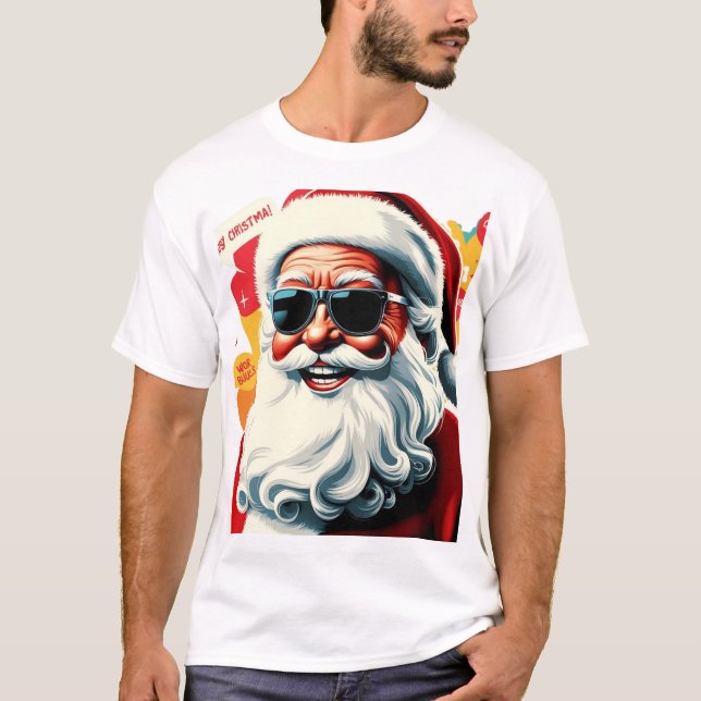 Camiseta SANTA HIPSTER (Anverso)