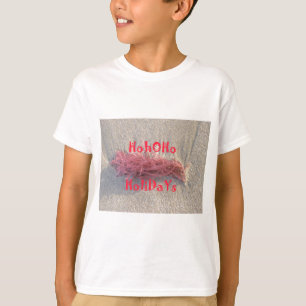 Camiseta Santa HoHoHo Feliz Navidad desde los colores de la
