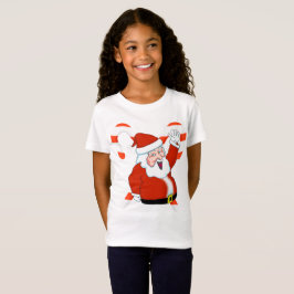 Camiseta Santa Holiday para chicas