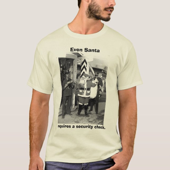 Camiseta santa, incluso Santa, requiere un control de (Anverso)