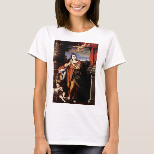 Camiseta Santa Inés por Domenico Zampieri