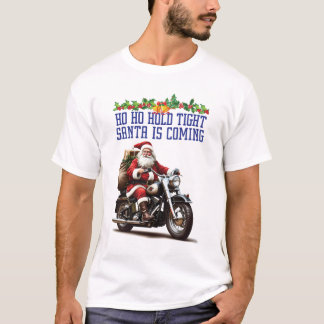 Camiseta Santa is Coming Men White