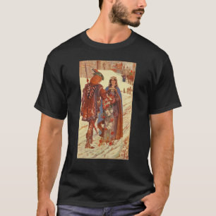 Camiseta Santa Isabel de Hungría Milagro de las Rosas Catól
