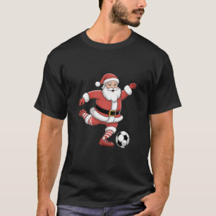 Camiseta Santa Juega Fútbol Navidad Deportes