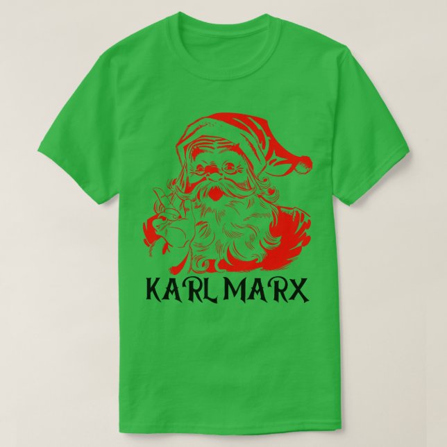 Camiseta Santa Karl Marx (Diseño del anverso)