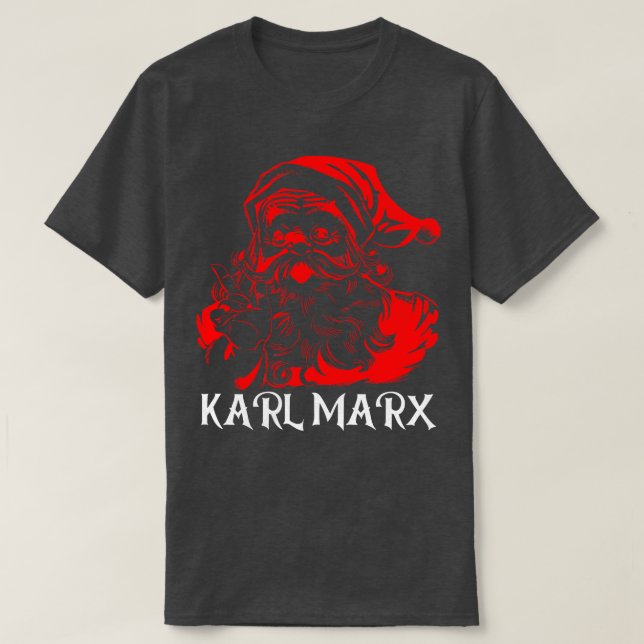 Camiseta Santa Karl Marx 1 (Diseño del anverso)