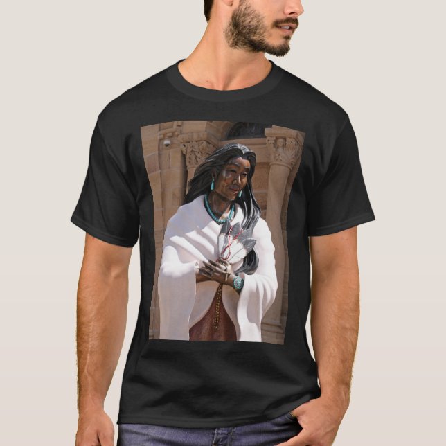 Camiseta Santa Kateri Tekakwitha (Anverso)