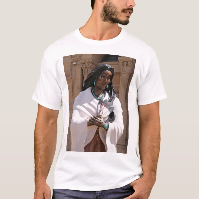 Camiseta Santa Kateri Tekakwitha (Anverso)