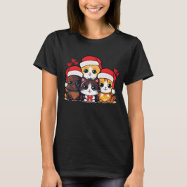 Camiseta Santa Kittens