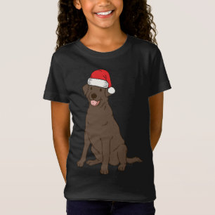 Camiseta Santa Labrador recuperó a Navidades de invierno