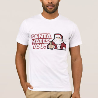 Camiseta Santa le odia