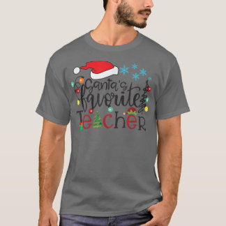 Camiseta Santa Lig, profesora favorita de Santa Lig, Navida