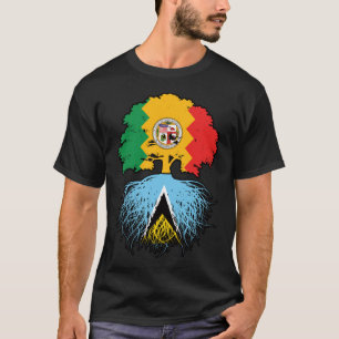Camiseta Santa Lucía Angeleno Los Ángeles Árbol