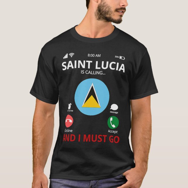 Camiseta Santa Lucía llama (Anverso)