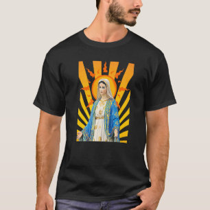Camiseta Santa Madre María Madre de Jesús Vintage Católico