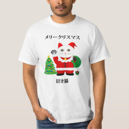 Camiseta Santa Maneki Neko