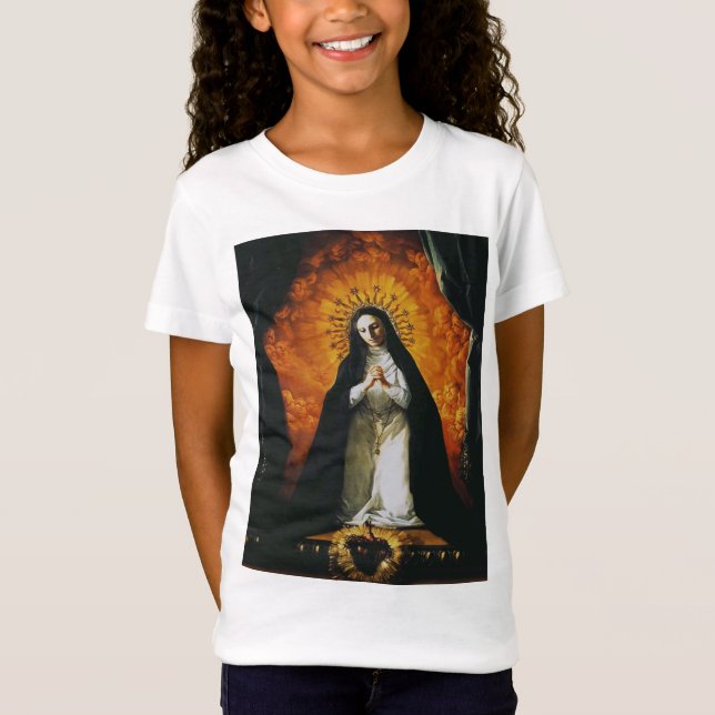 Camiseta Santa Margaret Mary Alacoque (Anverso)