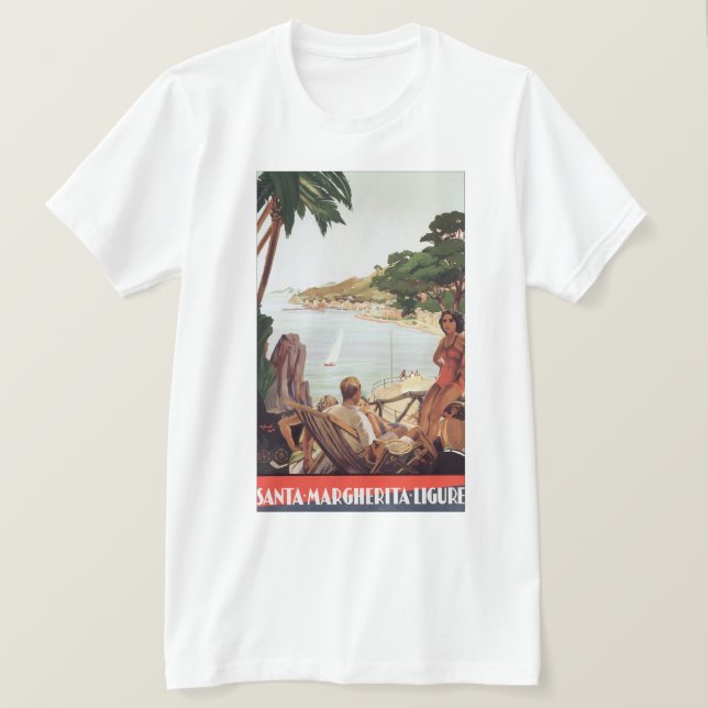 Camiseta Santa Margherita Ligure (Anverso del diseño)