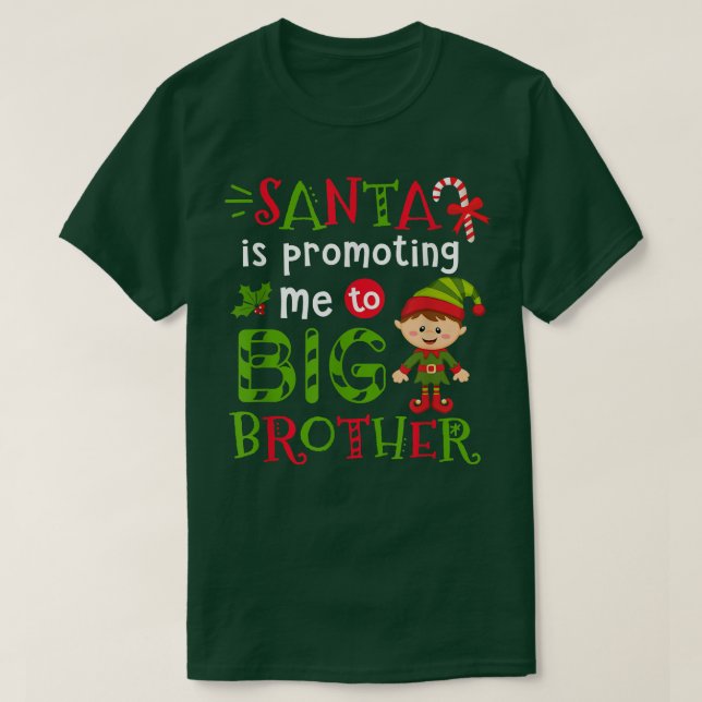 Camiseta Santa Me Está Promocionando A Gran Hermano Navidad (Diseño del anverso)