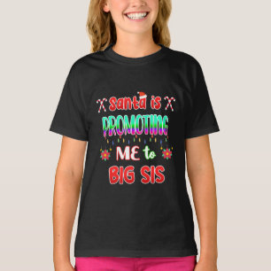 Camiseta Santa Me Está Promocionando A La Revelación De Emb