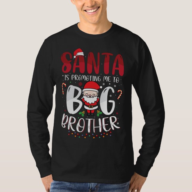 Camiseta Santa Me Está Promocionando A Los Navidades De Gra (Anverso)