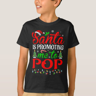 Camiseta Santa Me Está Promocionando A Los Navidades Festiv