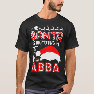 Camiseta Santa Me Está Promocionando Al Regalo De Los Navi