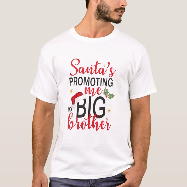 Camiseta Santa me promueve a Gran Hermano Navidades Resve (Anverso)