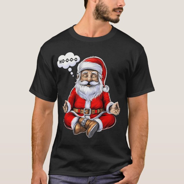Camiseta Santa Meditación de Navidad (Anverso)