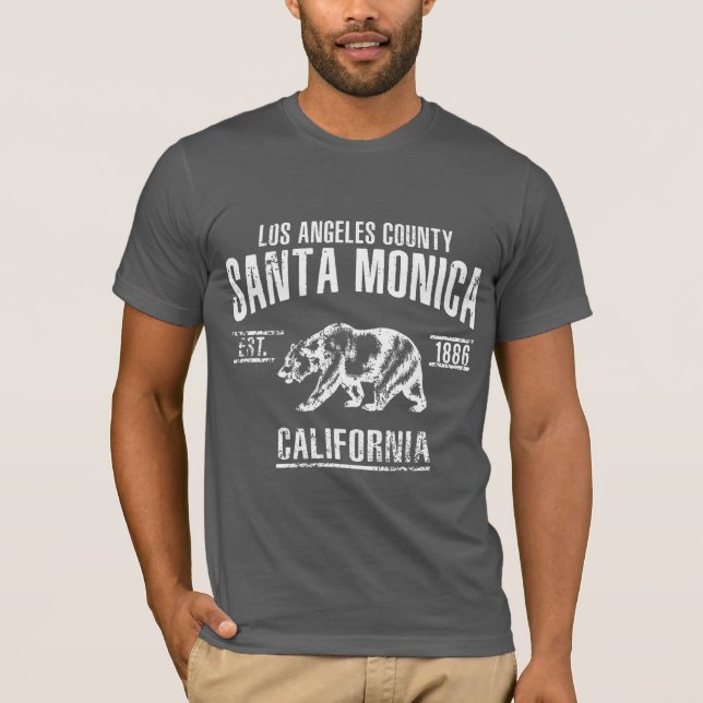Camiseta Santa Mónica (Anverso)