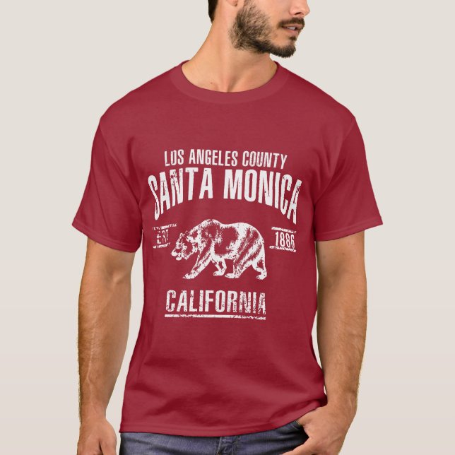 Camiseta Santa Mónica (Anverso)