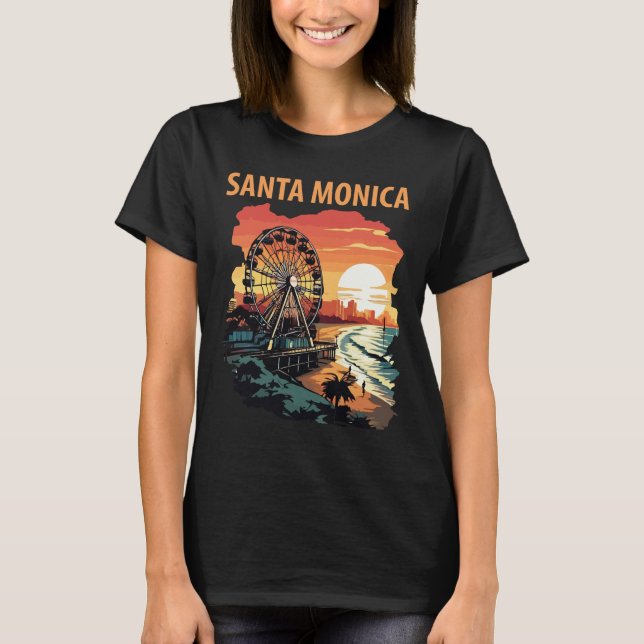 Camiseta Santa Mónica (Anverso)