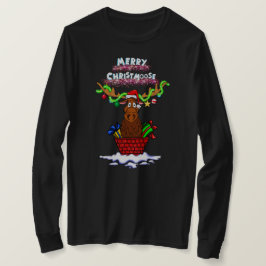 Camiseta Santa Moose "Feliz Navidad"
