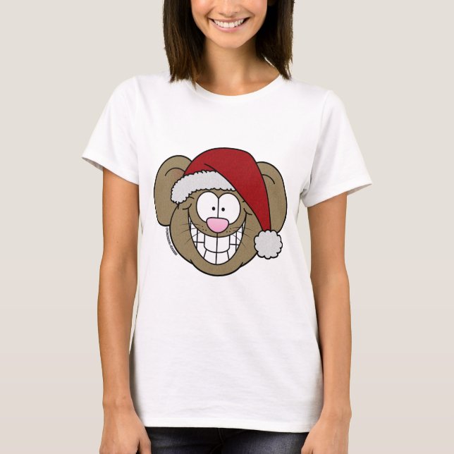 Camiseta Santa Mouse (Anverso)