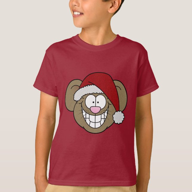 Camiseta Santa Mouse (Anverso)