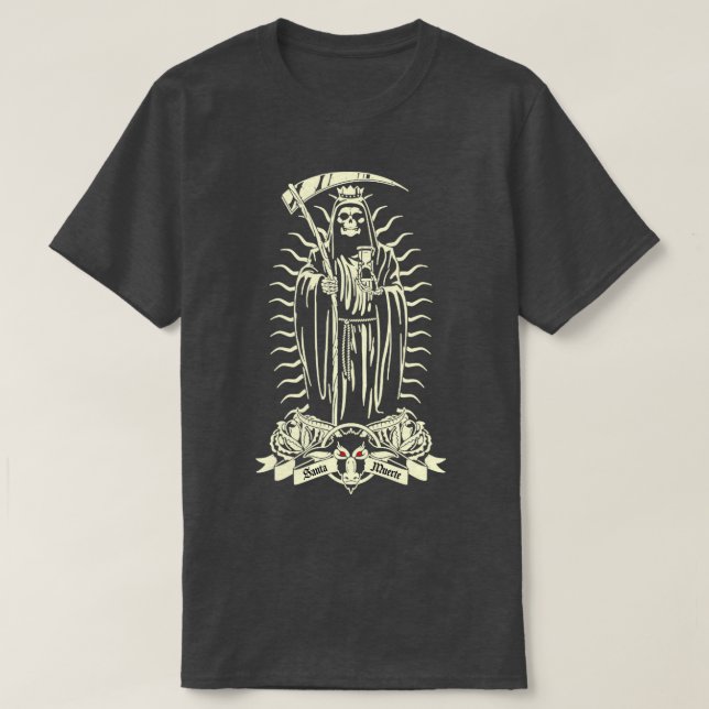 Camiseta Santa Muerte (Diseño del anverso)