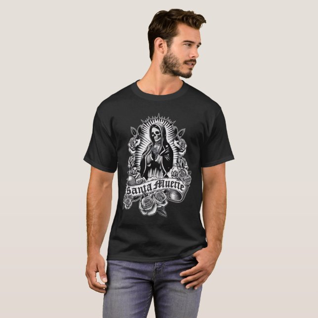 Camiseta Santa Muerte (Anverso completo)