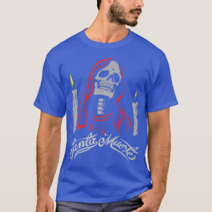CAMISETA SANTA MUERTE MÉXICO SKELETON DAMAS GÓTICAS MUJERES