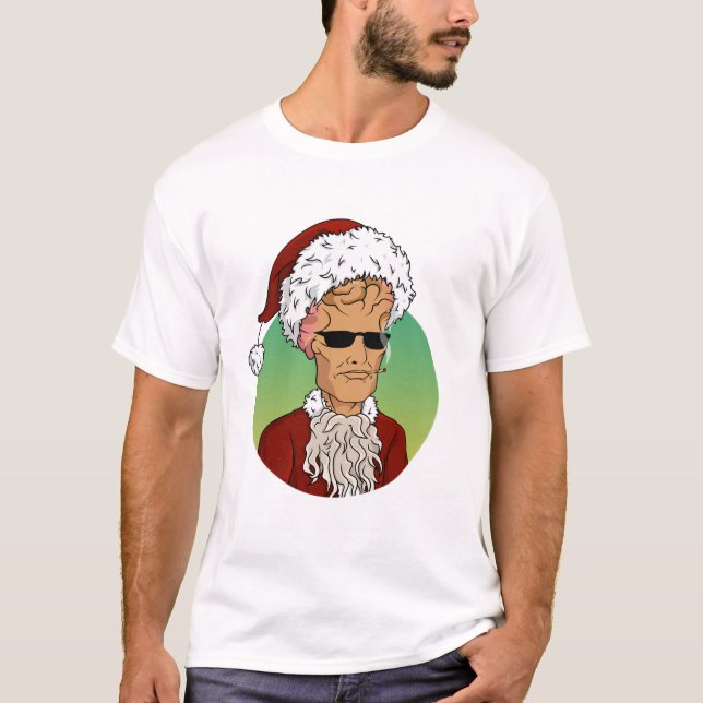 Camiseta Santa Navidad  (Anverso)