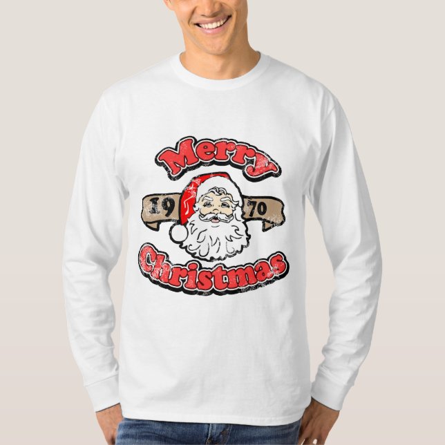 Camiseta Santa Navidad 1970 (Anverso)