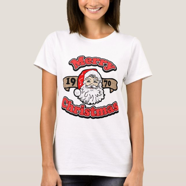 Camiseta Santa Navidad 1970 (Anverso)