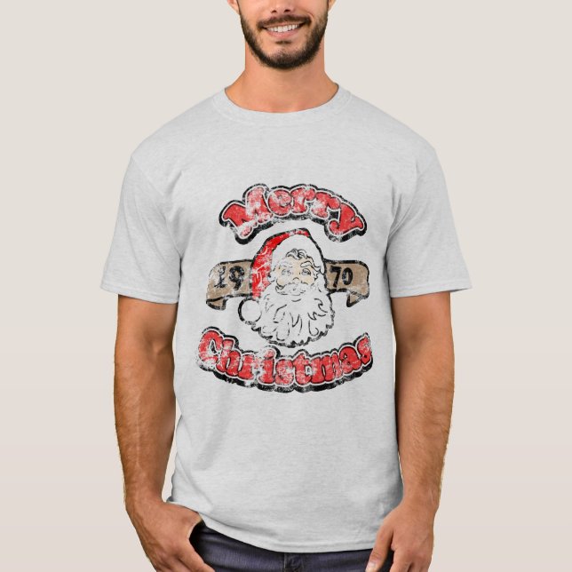 Camiseta Santa Navidad 1970 (Anverso)