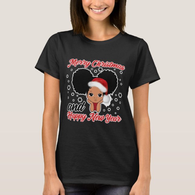 Camiseta Santa Navidades de África Negra y América (Anverso)