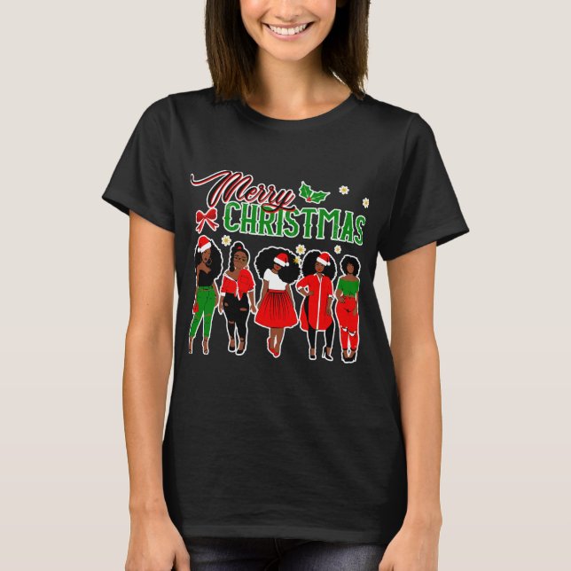 Camiseta Santa Navidades de África Negra y América (Anverso)