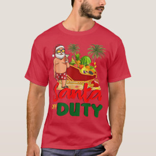 Camiseta Santa Navidades En Julio Divertido Verano Fuera De